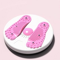 다이어트 체형 교정 관절 마사지 회전 밸런스 보드 요가 트위스터 플레이트 트위스트 저항 로프 슬리밍 배 배 다리 피트니스 허리 운동 균형 바디 빌딩 장비, 핑크2