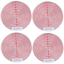 전자파 차단 스티커 전차스 AntiRadiation Metal Sticker for Mobile Phone PC Laptop IPad Refrigerator Uni 634EA 2, 12 B-Silver 4PCS