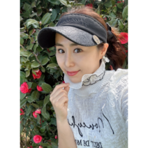 휴스토니 프릴 레이스 UV자외선차단 여성 넥워머 목토시, 화이트