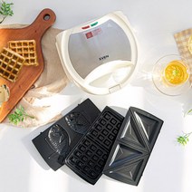 스벤 와플메이커 SVG-750WM /와플+샌드위치+붕어빵 플레이트/3in1