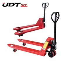 UDT 핸드 파레트 리프팅 손지게차 핸드파렛트트럭 기능형 저상형, 롱타입, HGA-15L, 1개