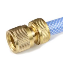 황동 퀵커플러 호스 밸브, 1세트