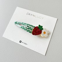 제이앤루시 쪼꼬미 여아 유아 머리핀 헤어핀 똑딱핀