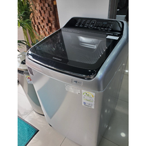삼성전자 액티브워시 전자동 세탁기 WA15N6790CS 15kg 방문설치, 블랙 + 실버