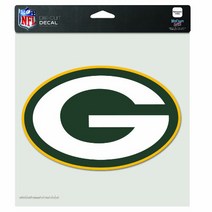 NFL Green Bay Packers 8-by-8 Inch Diecut Colored Decal, 1
