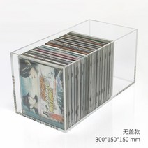 CD 엘피판 정리 흑교 레코드 수납 LP CD 앨범 아크릴 투명 거실 침실 탁상 전시 선반, 옵션4