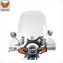 [이소타 ISOTTA] HONDA SUPER CUB 110 AFTER 18 68.5cm WIND SCREEN 혼다 슈퍼커브 110 18년식 이후 모델 68.5cm 윈드스크린, 1개