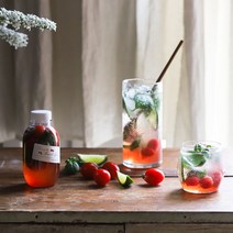 다솔 토마토바질청 토마토 바질 에이드 바질토마토청 홈카페 수제청 과일청, 350ml