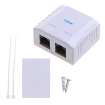 CAT5E RJ45 키스톤 잭 여성 커플러 삽입 스냅인 커넥터 소켓 어댑터, 1개