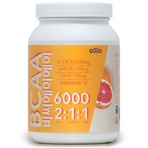 올라 BCAA 파우더 6000, 500g, 자몽, 1개