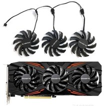 PLD08010S12H T128010SU 12V 0.35A 4PIN 75MM Gigabyte Aor Gtx 1060 1070 Ti 1080 G1 게임 GV-N98T 980 970, 01 T128010SU