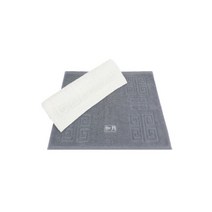 발매트 선물 격자 러그 주방 수건 타올 국산 욕실 W296AD0P 기념품 답례품 판촉 발 패브릭발매트/주방매, 진회색