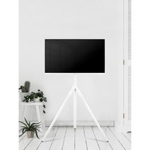 라익미 이젤형 TV 스탠드 티비 거치대 삼성 LG 호환 40인치 43인치 49인치 50인치 55인치 60인치 65인치, 라익미 TV 스탠드 4750 우드