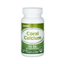 [GNC]코랄칼슘 마그네슘 비타민D(60캡슐), 단일속성, 없음