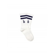 매장 정품 MLB 엠엘비 KIDS BASIC 스트라이프 양말 LA Navy