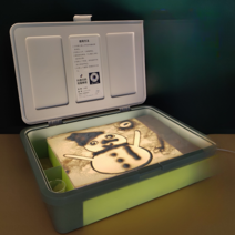 모래 그림 상자 샌드 아트 테이블 모래놀이판 어린이 학생 교구, 그린