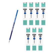 제브라 리필심 블렌 3C 0.7 블루 SNC-07, 7개