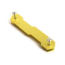 알루미늄가방 공구함 케이스 하드 메모리폼 럭셔리 자동차 키 알루미늄 홀더 클립 폴더 열쇠 고리 하우징 EDC 포켓 도구 파우치 가방, [08] Yellow