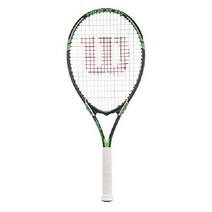윌슨 Wilson Tour Slam 테니스 라켓 - 그립 크기 3 4 8 quot 회색 녹색