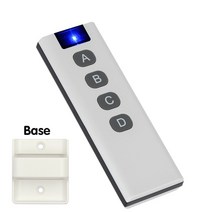 융스위치 iot스위치 IOT스위치 융콘센트 무선 스마트 조명 스위치 원격 제어 433Mhz 벽 패널 터치 미니, 13 1B-4gang