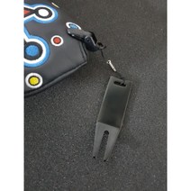 골프 블랙 디봇툴 퍼터키퍼, 양면각인, 이니셜