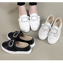 슬립온단화 스니커즈 프릴보석장식 케주얼화 국산c
