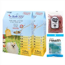 더독 닥터소프트 말랑한 소프트 사료 + 사은품, (1+1)IGY 전견 1.2kg + 아침애