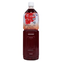 참다음 오미자원액 1.5L, 6개, 6개