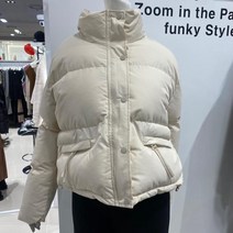 [에이비에프지] ab.f.z AOW8UH04 하이넥 포켓 패딩 점퍼