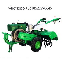 텃밭관리기 미니관리기 밭갈이기계 농업 수냉식 디젤 8HP 휠 드라이브 목가적 인 weeder 느슨한 토양 로타, 한개옵션0