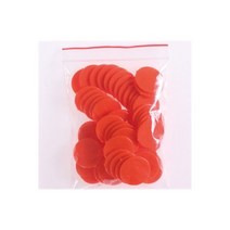 룰렛 돌림판 카지노 게임 개/몫 플라스틱 포커 칩 빙고 마커 토큰 재미 가족 클럽 보드 장난감 크리 에이 티브 선물, Orange