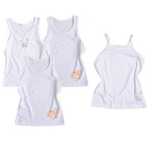 여아런닝4종set - 여우와풍선 3종 + 끈런닝 1종