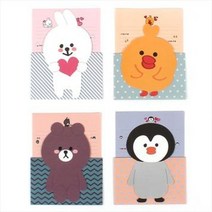 톡톡팬시 애니멀 트윈편지지, 병아리