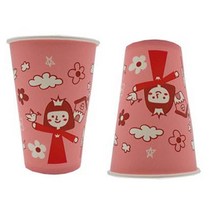 일회용 슬러시 종이컵 12온스 쉐이크 음료포장용기 50, 1개