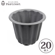 카누레형소 쁘띠 테프론 가공 20개입 내경 47xH45mm 카누레 소형 블랙 피겨 테플론 소과자형, 협력하다