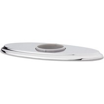 Pfister 961232A Rhen 단일 제어 수전용 데크 플레이트 유광 크롬, Polished Chrome