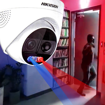 하이크비전 DS-2CE72DFT-PRIXOF 3.6MM 실내 적외선 돔 CCTV 카메라 녹화기세트, 카메라1대(케이블20M아답터)