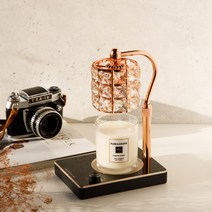 캔들백화점 인기캔들선물세트 루시드 캔들워머 + 대용량 소이 캔들750g 세트 라임바질만다린, 루시드 (로즈골드), 화이트웨딩, 280ml