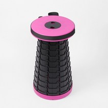MJC386263간편 접이식 휴대용 의자(핫핑크) 자바라 캠핑의자, 상세페이지 참조