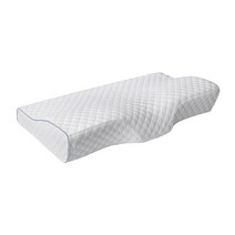ANYOU 경추베개 베개 세탁가능 스트레스해소 수면개선 3D메모리폼 경추배게, 1개