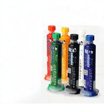 메카닉 10ml 그린/레드 6 색 UV 경화 솔더 마스크 잉크 PCB BGA 회로 기판 절연 보호 페이스트 플럭스 오, 04 Blue oil