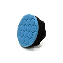 1+1 세차스펀지 Detailing자동차 왁싱 폼 어플리케이터 4 인치 핸드 그립 자동차 세라믹 왁스, 1PCS-Blue