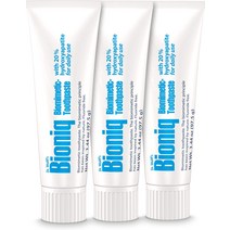 Bioniq 클래식 생체 모방 치약 20% 하이드록시아파타이트 함유 매일 사용 97.5g(3.4온스) (3팩), 한개옵션1, 한개옵션0