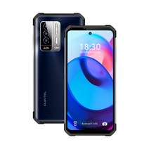 엔틱 전화기 빈티지소품 Oukitel WP27 견고한 스마트폰 12GB 256GB 6.78 FHD 8500 mAh 안드로이드 13 휴대폰 64MP MTK G99, [01] Global Version, [02] Black Blue