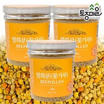 [토종마을]프리미엄 국산 벌화분(꽃가루)300g X 3통, 단품