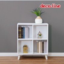 데코라인 코넬 하임 4칸 책장 DCS002C, 오크