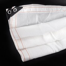 egi휀스 중고 해태망 돼지천 실족 방지망 방화폼 패드 이미지 보양 텅스텐4가지 색상 85% 음영 자외선 방지, 05 White_22 2mx10m