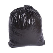 재활용 평판 비닐봉투 63 검정, 50L, 50개