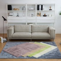 양모러그 도톰한 30mm 보온효과 카페트 100x150cm