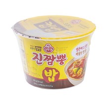 간단식 오뚜기 컵밥 진짬뽕밥 217.5g 즉석밥 컵반 간편 조리식 식사대용 한끼식사 도시락 야식, 단품, 단품